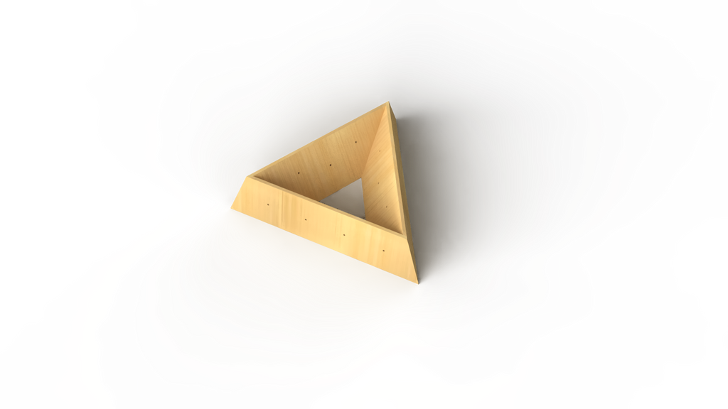 Hollow Tri - Helix Holds